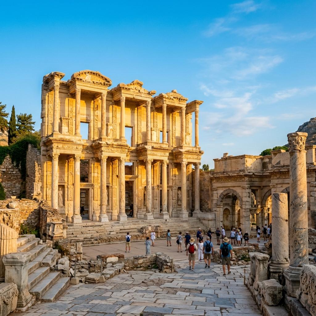 Efes Antik Kenti Celsus Kütüphanesi